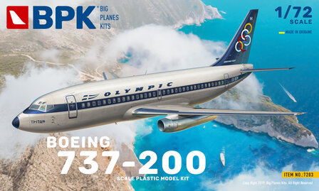 BPK 7203 - Boeing 737-200 - 1:72