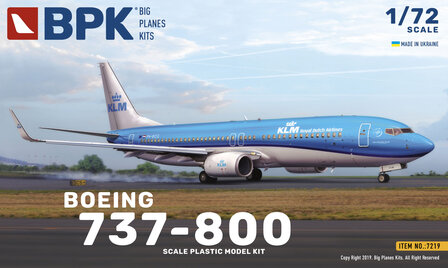 BPK 7219 - Boeing 737-800 KLM - 1:72