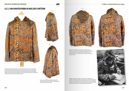 AK130008 - Waffen SS Camouflage Uniforms - English - [AK Interactive]