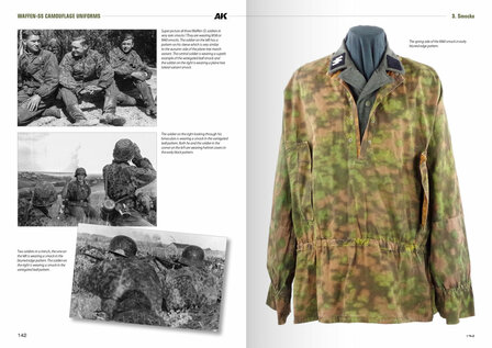 AK130008 - Waffen SS Camouflage Uniforms - English - [AK Interactive]