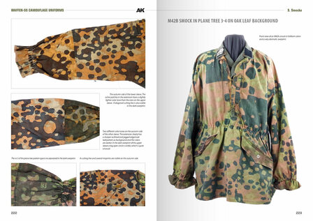 AK130008 - Waffen SS Camouflage Uniforms - English - [AK Interactive]