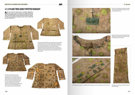 AK130008 - Waffen SS Camouflage Uniforms - English - [AK Interactive]