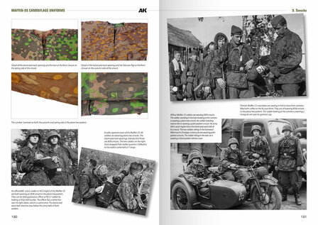 AK130008 - Waffen SS Camouflage Uniforms - English - [AK Interactive]