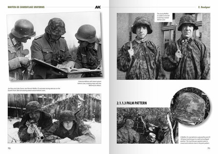 AK130008 - Waffen SS Camouflage Uniforms - English - [AK Interactive]