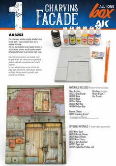 AK8252 - All In One Set-Box 1 &ndash; Charvins Facade - [AK Interactive]