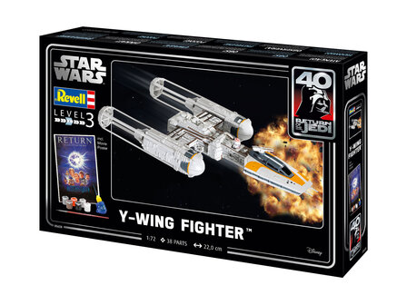 Revell 05658 -  Cadeauset &quot;Y-wing Fighter&quot; - 1:72