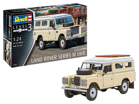 Revell 07056 - Land Rover Series III LWB - 1:24