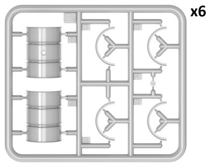 MiniArt 35366 - German Soldiers With Fuel Drums. SPECIAL EDITION - 1:35