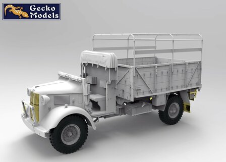 Gecko Models 35GM0071 - WW II British Army  Open Cab 30-cwt 4x2 GS Truck - 1:35
