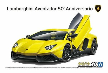 Aoshima 05982 Lamborghini Aventador 50&deg; Anniversario