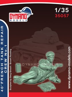 Dynamo Models  35057 - 40 - French Tank Repair Crew No. 1 - 1:35