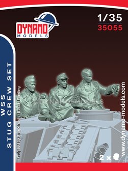Dynamo Models  35055 - WSS &quot;Stug Crew Set&quot; - 1:35