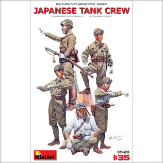 MiniArt 35128 - Japanese Tank Crew - 1:35