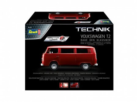 Revell 00459 - Volkswagen T2 - Technik - Easy Click - 1:24