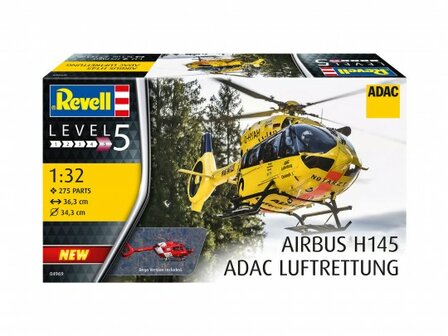 Revell 04969 - Airbus H145 ADAC Luftrettung - 1:32