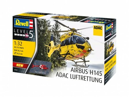 Revell 04969 - Airbus H145 ADAC Luftrettung - 1:32