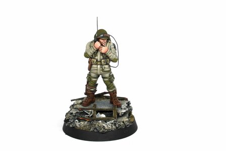 AK11778 - US Airborne Division, D-DAY Wargame Starters Set - 14 Colors &amp; 1 Figure (Exclusive 101st Radio Operator) - [AK Interactive]