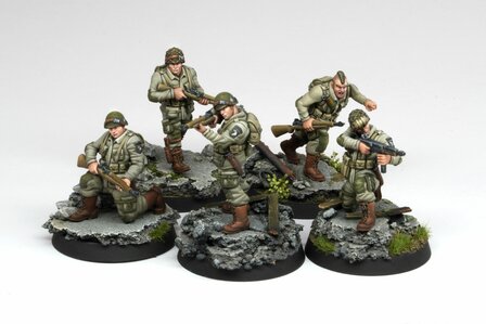 AKFS0010 - Fortunate Sons - 101st Airborne Division - 10 Miniatures - [AK Interactive]