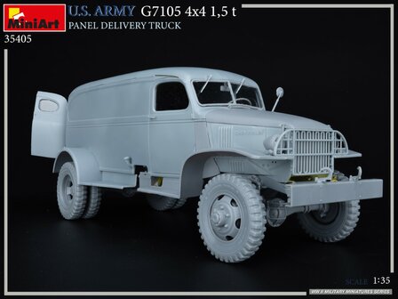 MiniArt 35405 - U.S. Army G7105 4x4 1,5 t Panel Delivery Truck - 1:35