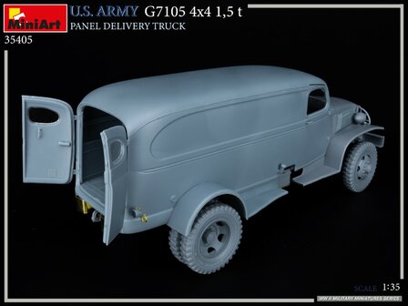 MiniArt 35405 - U.S. Army G7105 4x4 1,5 t Panel Delivery Truck - 1:35