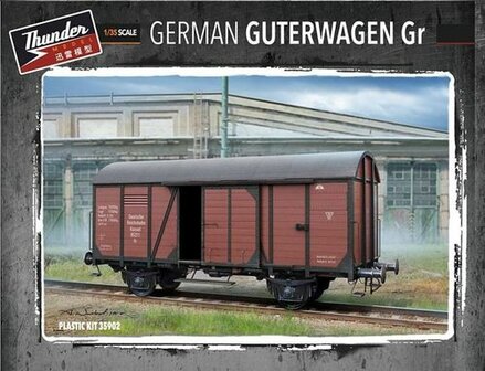 Thunder Model 35902 German Gedeckter Guterwagen GR