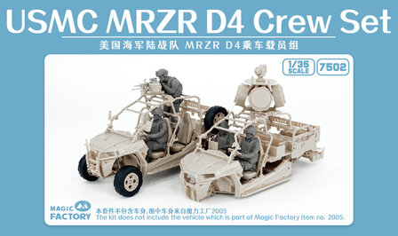 Magic Factory 7502 - USMC MRZR D4 Crew Set - 1:35