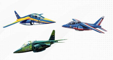 Revell 03810 - 50th Anniversary Alpha Jet - 1:144