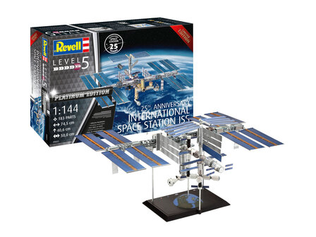 Revell 05651 - International Space Station (ISS) - 25th Anniversary - Platinum Edition - 1:144