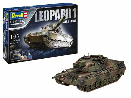 Revell 05656 - Leopard 1 A1A1-A1A4 - Gedenkset - 1:35