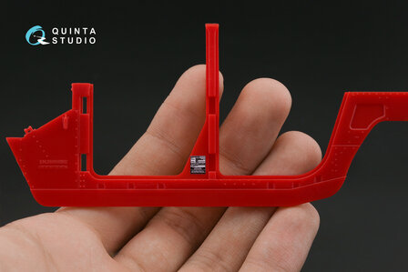 Quinta Studio QD24004 - Hummer H1 3D-Printed &amp; coloured Interior on decal paper (for MENG kit) - 1:24