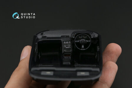 Quinta Studio QD24006 - Nissan Skyline GT-R R32 3D-Printed &amp; coloured Interior on decal paper (for Tamiya kit) - 1:24