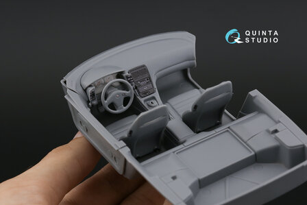 Quinta Studio QD24011 - Nissan Fairlady 300ZX Z32 3D-Printed &amp; coloured Interior on decal paper (for Tamiya kit) - 1:24