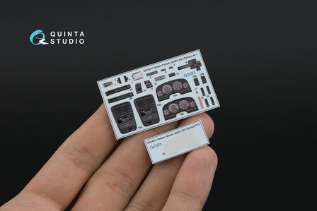 Quinta Studio QD24011 - Nissan Fairlady 300ZX Z32 3D-Printed &amp; coloured Interior on decal paper (for Tamiya kit) - 1:24
