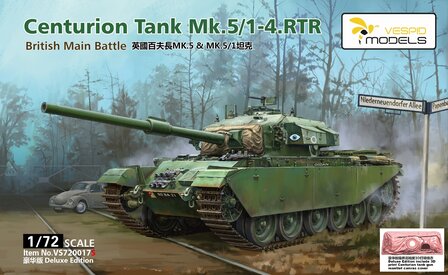 Vespid Models VS720017S - Centurion Tank Mk.5/1-4.RTR - Deluxe Edition - 1:72