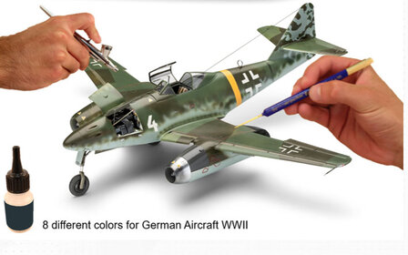 36200 - Model Color Set - German Aircraft WWII - [Revell]