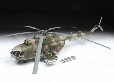 Zvezda 4828 - Mi-8MT Soviet Multipurpose Helicopter - 1:48