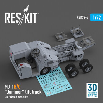 RSK72-0004 - MJ-1B/C &quot;Jammer&quot; lift truck - 1:72 - [RES/KIT]