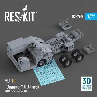 RSK72-0005 - MJ-1C &quot;Jammer&quot; lift truck - 1:72 - [RES/KIT]