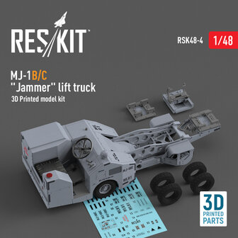 RSK48-0004 - MJ-1B/C &quot;Jammer&quot; lift truck - 1:48 - [RES/KIT]