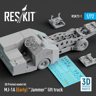 RSK72-0001 - MJ-1A (Early) &quot;Jammer&quot; lift truck - 1:72 - [RES/KIT]