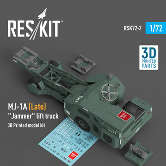 RSK72-0002 - MJ-1A (Late) &quot;Jammer&quot; lift truck - 1:72 - [RES/KIT]