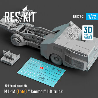 RSK72-0002 - MJ-1A (Late) &quot;Jammer&quot; lift truck - 1:72 - [RES/KIT]
