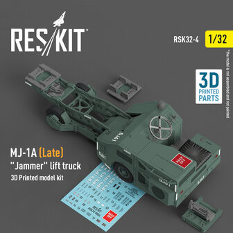 RSK32-0004 - MJ-1A (Late) &quot;Jammer&quot; lift truck - 1:32 - [RES/KIT]