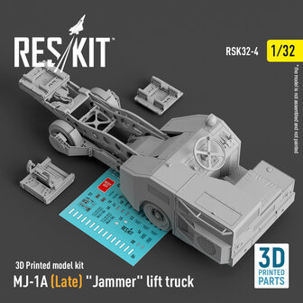 RSK32-0004 - MJ-1A (Late) &quot;Jammer&quot; lift truck - 1:32 - [RES/KIT]