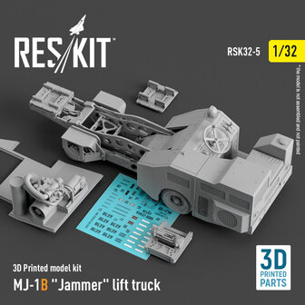 RSK32-0005 - MJ-1B &quot;Jammer&quot; lift truck - 1:32 - [RES/KIT]
