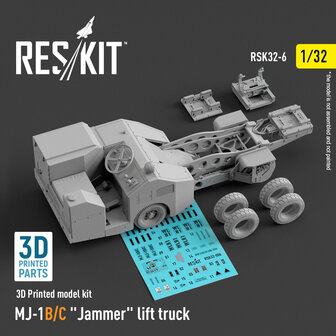 RSK32-0006 - MJ-1B/C &quot;Jammer&quot; lift truck - 1:32 - [RES/KIT]