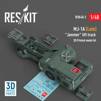 RSK48-0002 - MJ-1A (Late) &quot;Jammer&quot; lift truck - 1:48 - [RES/KIT]