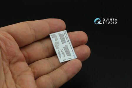 Quinta Studio QP72001 - F-16 block 30/32 reinforcement plates (Revell) - 1:72