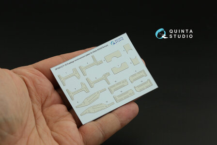 Quinta Studio QP32012 - F-16 block 40/42 reinforcement plates (Tamiya) - 1:32