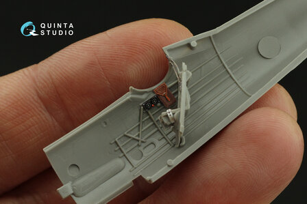 Quinta Studio QD72132 - PZL P.7a 3D-Printed &amp; coloured Interior on decal paper (for Arma Hobby kit) - 1:72